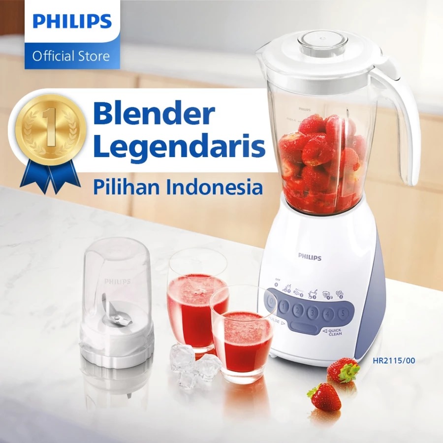 5 Blender Philips favorit ibu rumah tangga di bawah Rp700 ribu, mudah dibersihkan dan tahan lama