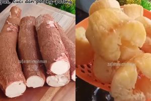 Bukan direbus atau digoreng 2 kali, ternyata ini rahasia singkong keju empuk, merekah, dan gurih
