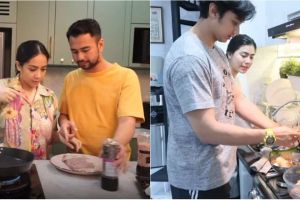Bikin baper, begini mesranya 7 seleb FTV saat masak bareng pasangan