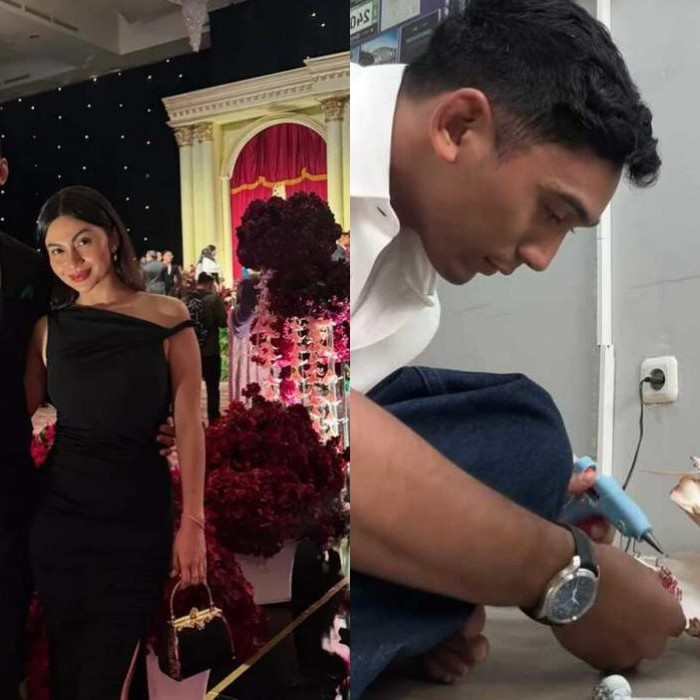 Tak belikan barang mewah, Daffa Wardhana pilih bikin sendiri kado ulang tahun untuk Ariel Tatum