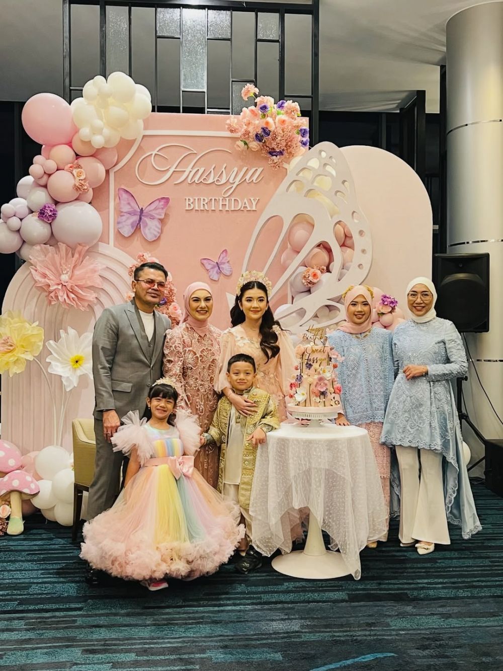 9 Momen ulang tahun Hassya anak kandung Haldy Sabri, sikap Irish Bella ke putri sambung tuai pujian