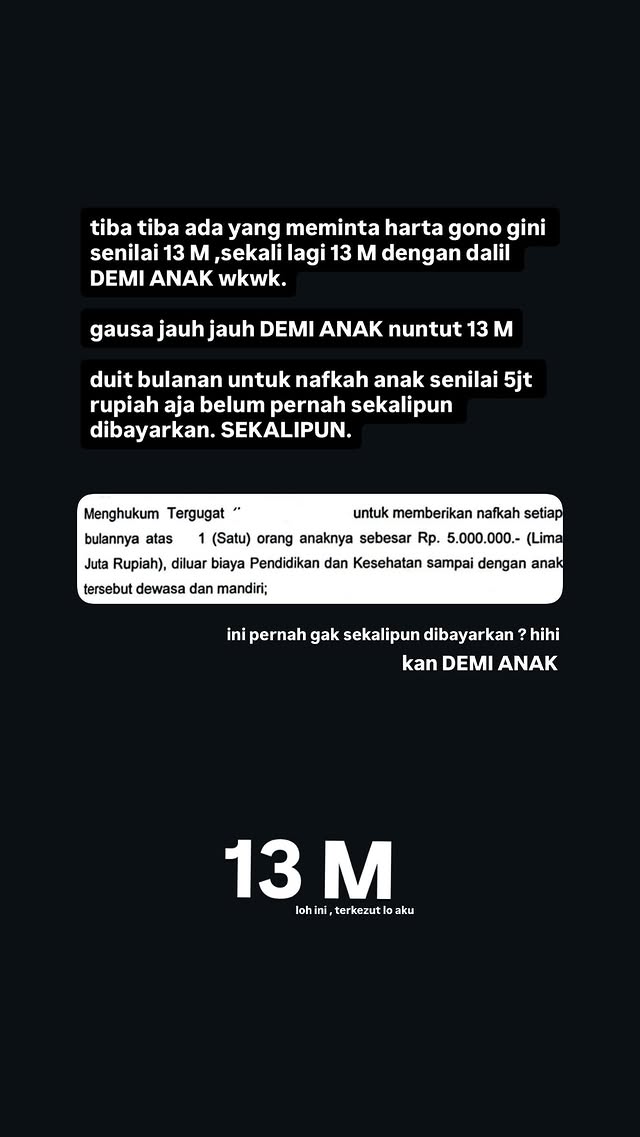 7 Klarifikasi Clara Shinta usai Denny Goestaf gugat gono-gini, ngaku tak pernah dinafkahi eks suami