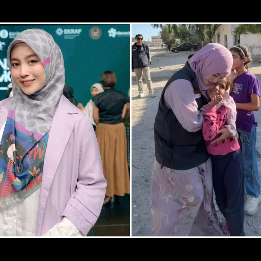 Cerita Nabilah Ayu eks JKT48 bantu pengungsi Palestina di Yordania, sempat alami tekanan mental