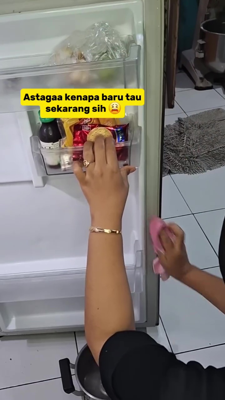 Lakukan trik ini jika pintu kulkas sudah tidak rapat, sat-set cuma butuh 10 detik