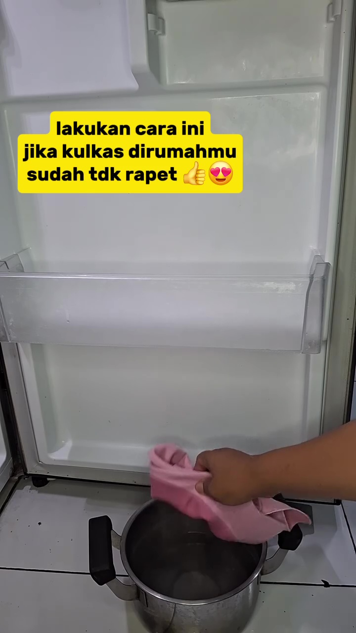 Lakukan trik ini jika pintu kulkas sudah tidak rapat, sat-set cuma butuh 10 detik
