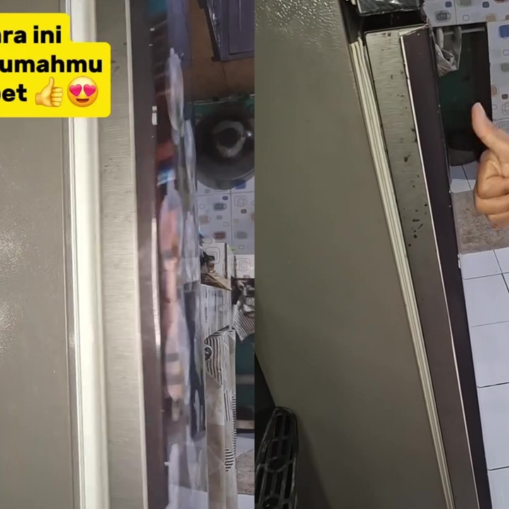 Lakukan trik ini jika pintu kulkas sudah tidak rapat, sat-set cuma butuh 10 detik