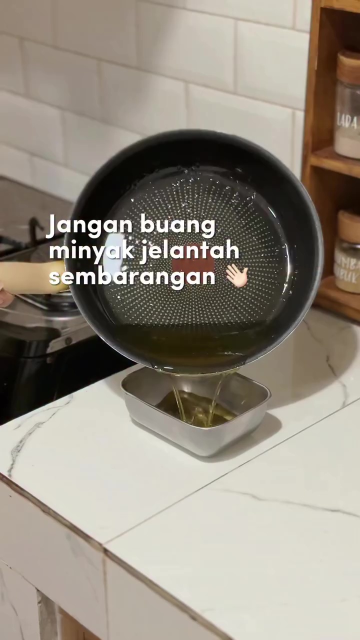 Punya minyak jelantah jangan langsung dibuang! Ini 3 manfaat dan cara pakainya 