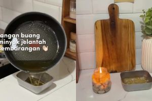 Punya minyak jelantah jangan langsung dibuang! Ini 3 manfaat dan cara pakainya 