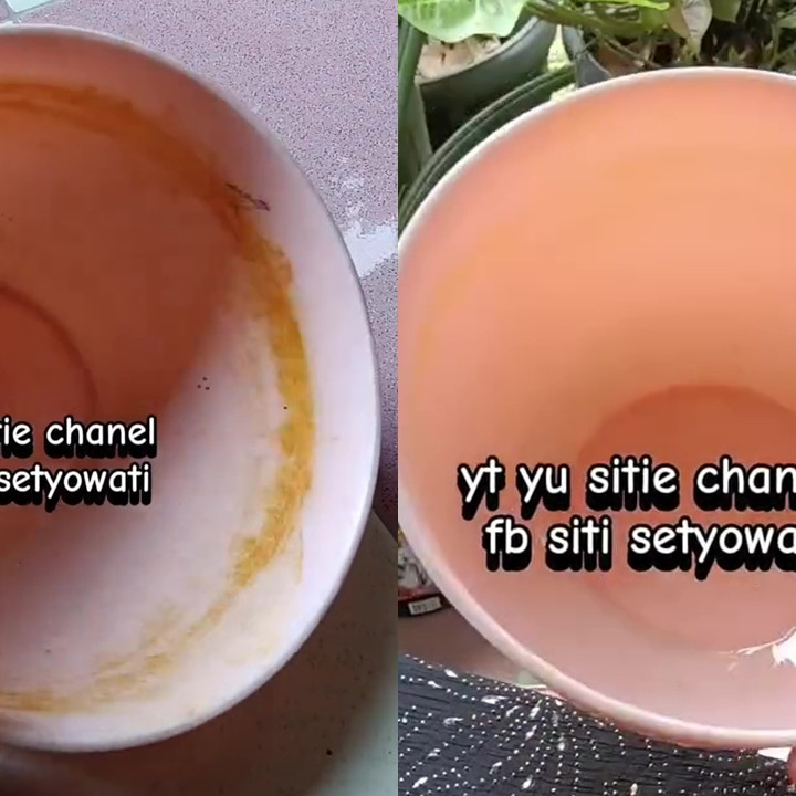 Jangan cuma pakai pasta gigi buat bersihkan noda kunyit di perabot plastik, tambah 1 bahan dapur ini