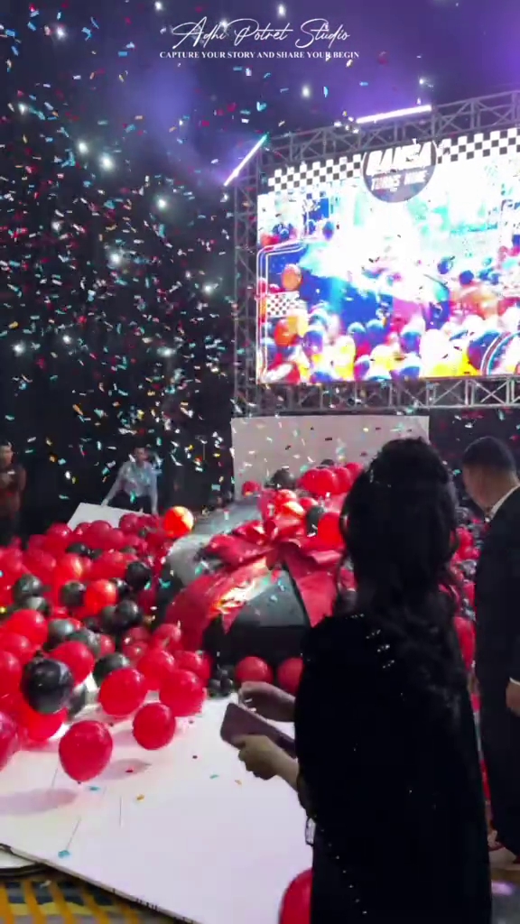 9 Potret pesta ultah ke-9 Qansa Alrifaat anak crazy rich Makassar, dapat kado Lamborghini Rp22 miliar