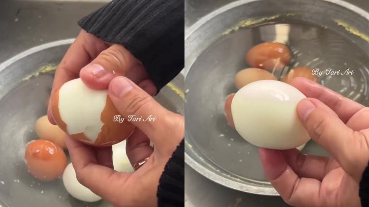 Tanpa diberi cuka atau direndam air es, ini trik rebus telur biar mulus dan gampang dikupas