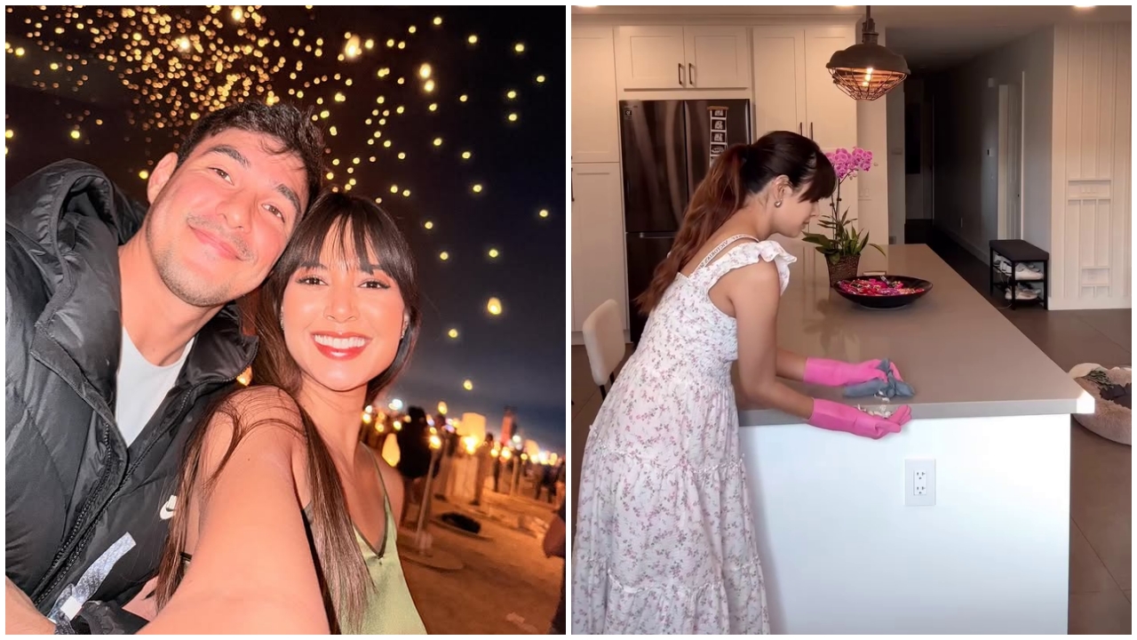 Kini tinggal bareng suami di Amerika Serikat, intip 9 potret dapur rumah Aurelie Moeremans