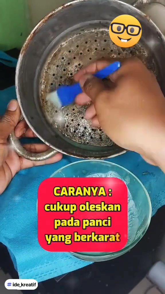 Panci kukusan berkarat bisa hilang lagi dengan cairan ini, modalnya tak cuma sabun cuci piring