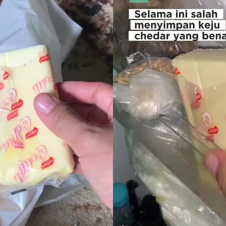 Keju mudah retak dan kering saat disimpan di kulkas? Coba pakai cara ini biar tetap lembut