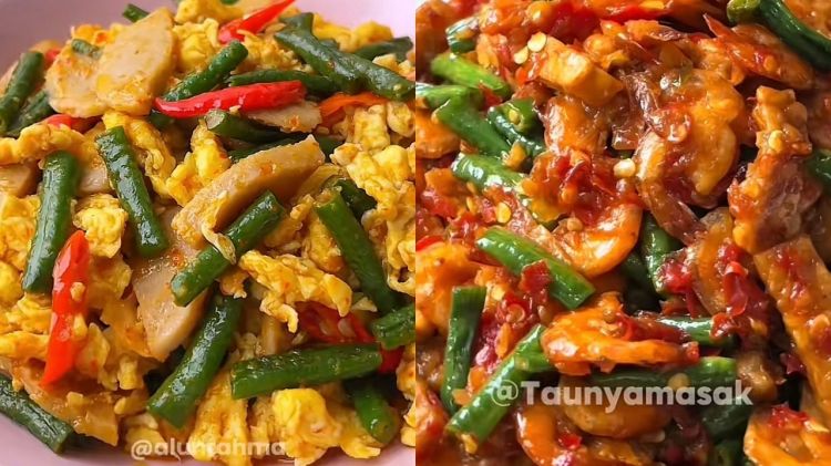 9 Resep olahan kacang panjang gurih hingga pedas, dari tumis hingga berkuah untuk lauk sehari-hari