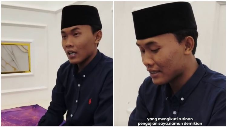 Video Gus Elham ciumi anak kecil saat ceramah viral bikin geram masyarakat, begini klarifikasinya