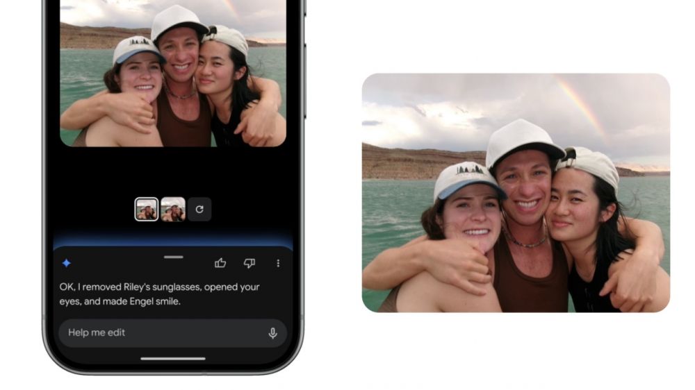 Google Photos kini disuntik fitur AI, bisa edit foto langsung pakai prompt berbekal Nano Banana