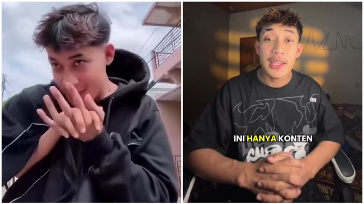 Viral selebgram asal Tuban pacari anak SMP berujung tuai hujatan, kini klarifikasi sebut cuma konten