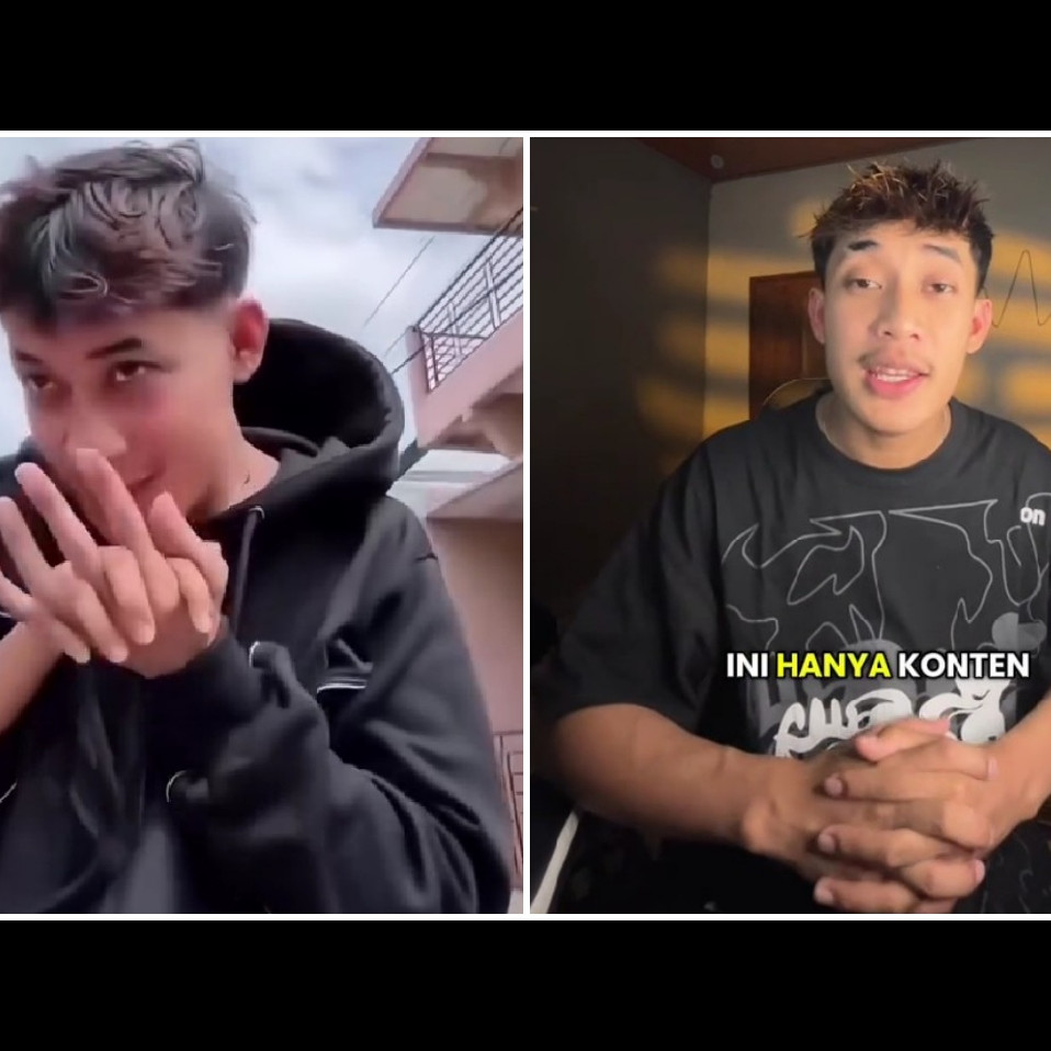 Viral selebgram asal Tuban pacari anak SMP berujung tuai hujatan, kini klarifikasi sebut cuma konten