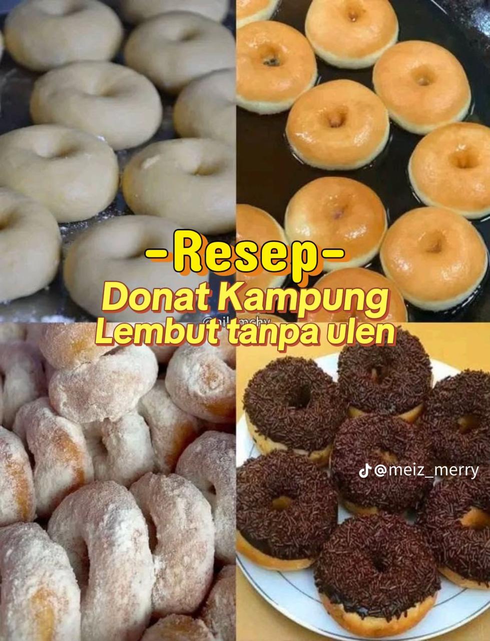 5 Resep donat tanpa mixer empuk dan mengembang sempurna, cocok untuk ide jualan