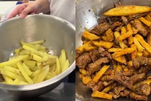 Ternyata tak perlu direndam air es, chef ini bagikan trik bikin kentang goreng krispi ala resto