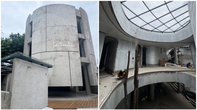 9 Potret bangunan masjid Zaskia Adya Mecca di Jagakarsa, desainnya unik berbentuk spiral