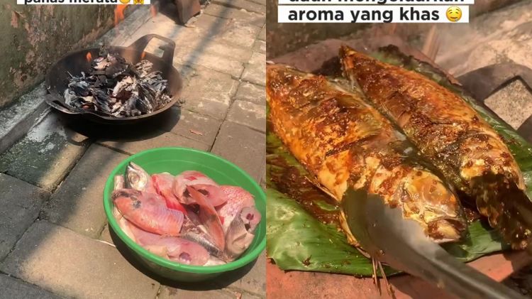 Trik jitu bakar ikan agar cepat matang merata meski tak digoreng dulu, ternyata kuncinya di 1 alat ini