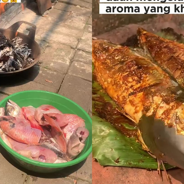Trik jitu bakar ikan agar cepat matang merata meski tak digoreng dulu, ternyata kuncinya di 1 alat ini