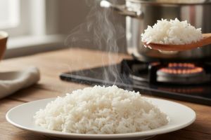 Masak nasi tanpa magic com & panci khusus dengan trik kreatif ini, matang dalam 30 menit