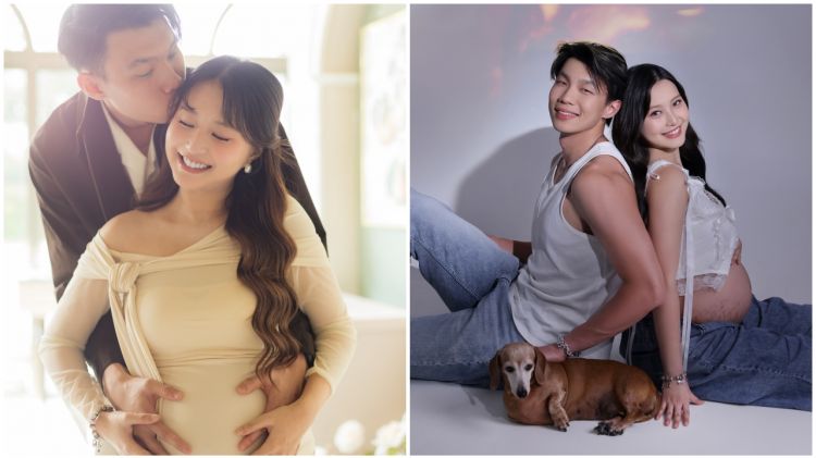 9 Potret Nita Vior pemotretan maternity bareng Vincent, tak malu tunjukkan stretch mark di perut