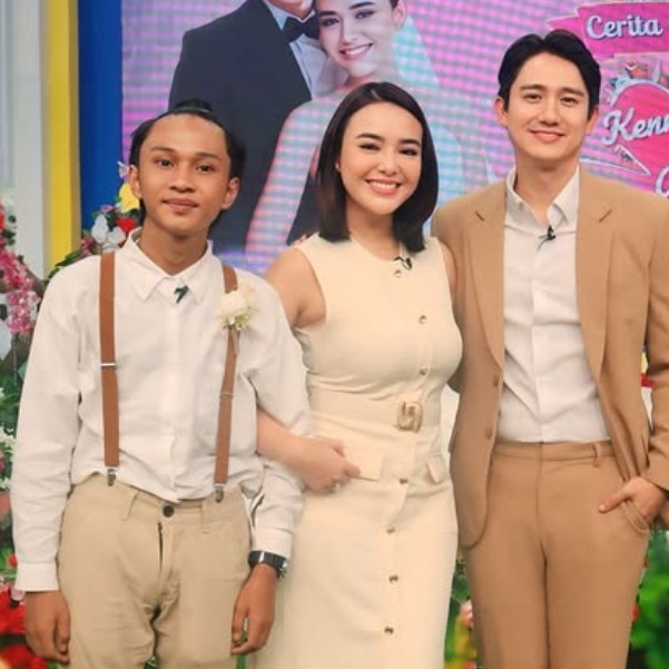 Mengaku senang Fajar Sadboy sukses, ini ucapannya yang bikin Amanda Manopo haru