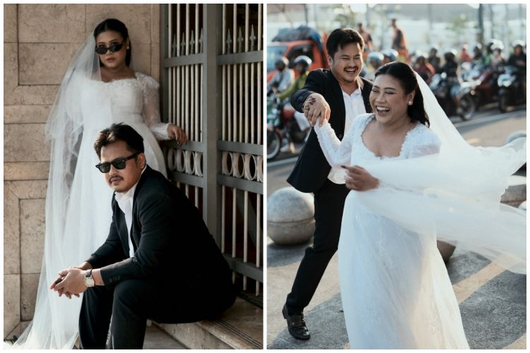 Jarang umbar kemesraan kini segera nikah, ini 9 potret prewedding Boiyen dan Rully Anggi Akbar