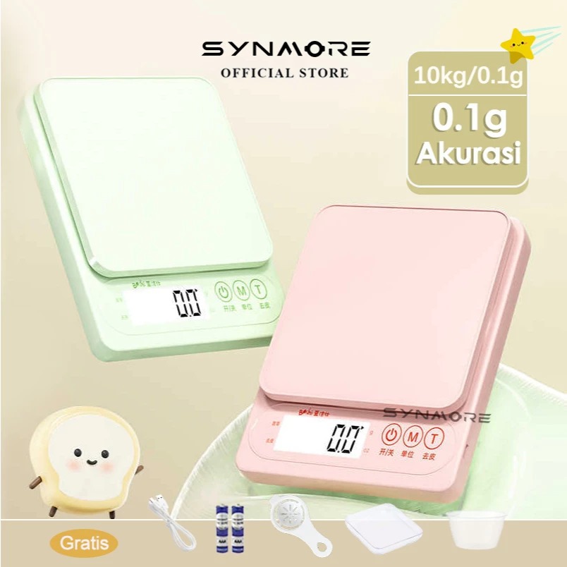 9 Timbangan dapur digital terbaik harga di bawah Rp200 ribu, akurat dan mudah digunakan