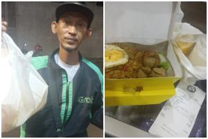 Viral kisah ojol kena order fiktif, datangi toko minta dibantu bayar, endingnya bikin haru