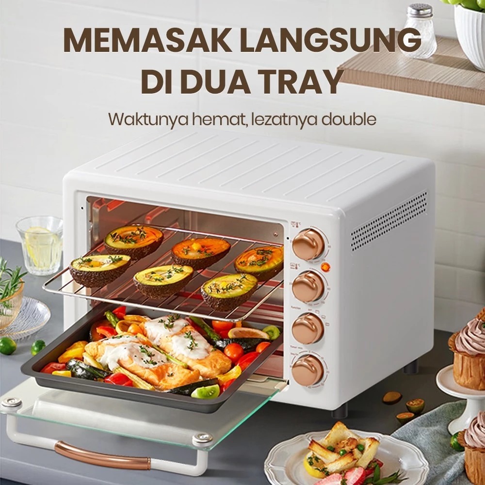9 Rekomendasi oven rumahan di bawah Rp800 ribu, cepat panas dan hemat daya