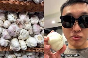 Wajib tahu! Pria ini bagikan trik pilih bawang putih yang aromanya sedap dan bagian dalamnya tak busuk