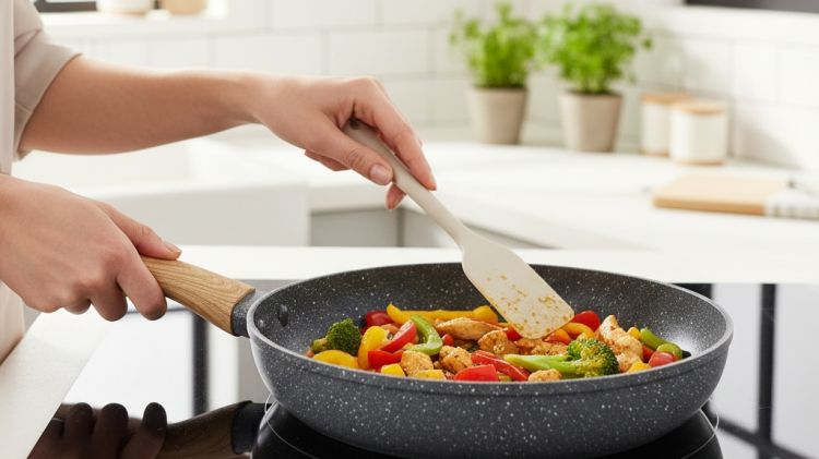 9 Rekomendasi merk wajan anti lengket terbaik dengan gagang ergonomis, nyaman untuk masak setiap hari