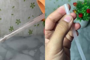Mau cuci sedotan botol minum, tapi nggak punya sikatnya? Coba pakai 1 alat ini biar bersih bebas lumut