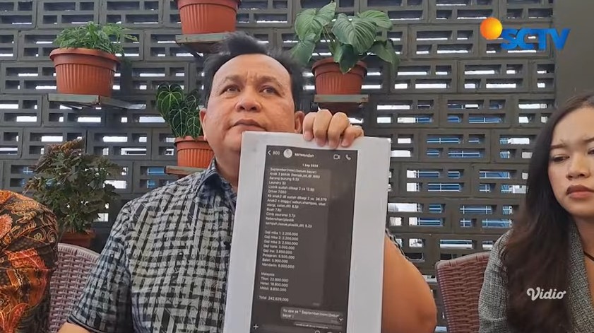 Bukti sudah pisah tetap bertanggung jawab, Ruben Onsu beri nafkah Sarwendah Rp240 juta, ini rinciannya