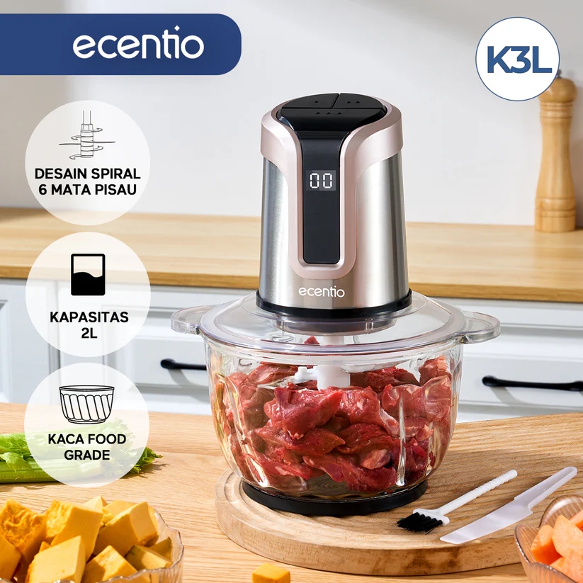 9 Rekomendasi chopper daging elektrik, masak lebih efisien dan hemat waktu