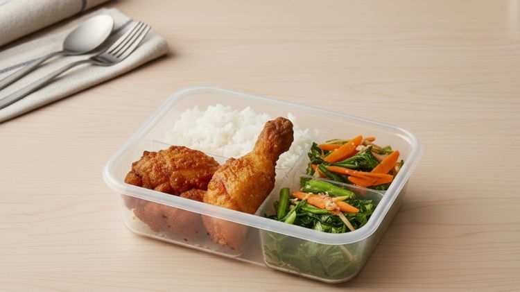 9 Rekomendasi kotak makan plastik sekat terbaik agar bekal rapi dan tidak tumpah