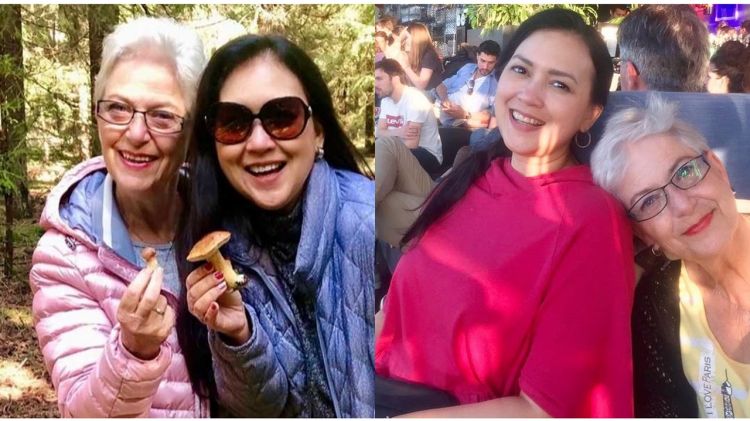 Jarang tersorot, begini 10 potret kebersamaan Ira Wibowo bersama ibu bulenya