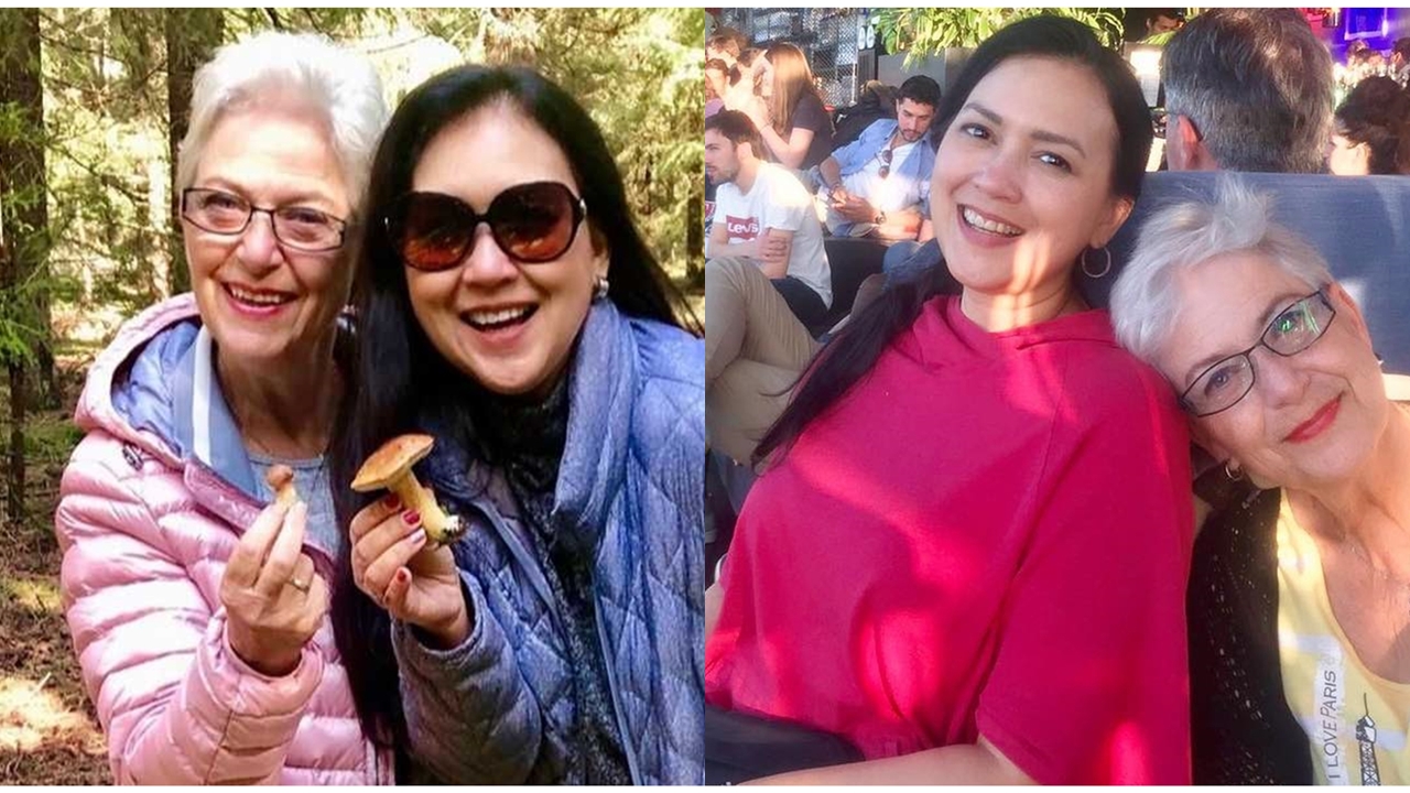 Jarang tersorot, begini 10 potret kebersamaan Ira Wibowo bersama ibu bulenya