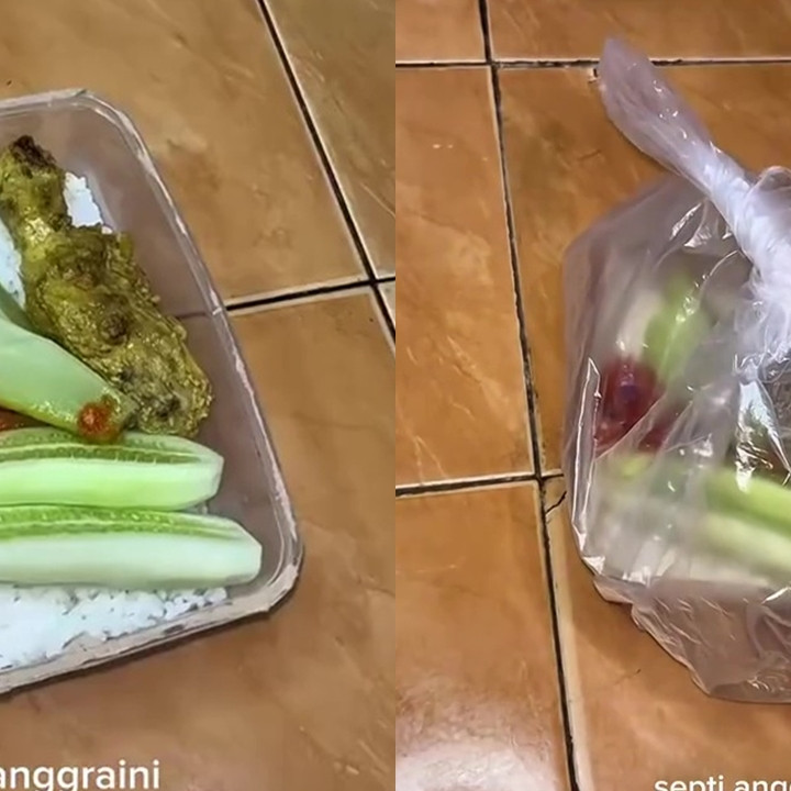 Ingin bekal makanan rapi meski tanpa kotak makan? Coba pakai cara baru ini biar sat-set antitumpah