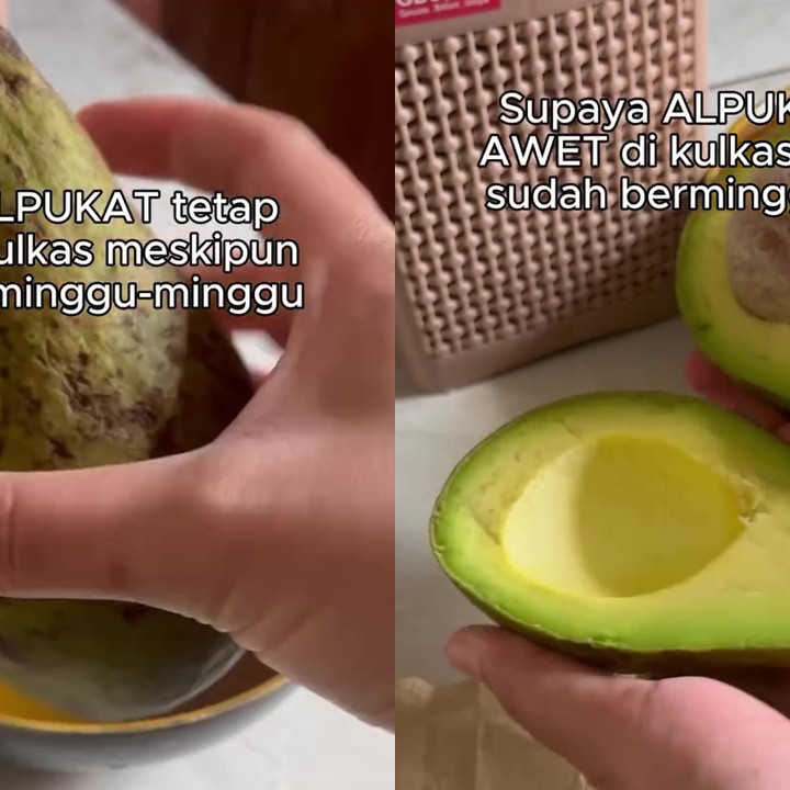 Asal simpan alpukat matang bisa bikin busuk dan menghitam, coba cara ini biar awet berminggu-minggu