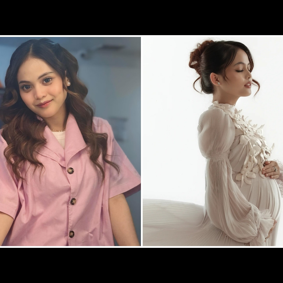 9 Potret maternity Putri Isnari hamil anak pertama, elegan dengan nuansa serba putih