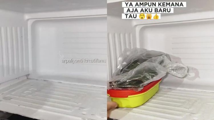 Bukan dilapisi plastik, ini trik baru cegah bunga es menumpuk di freezer yang bikin makanan lengket