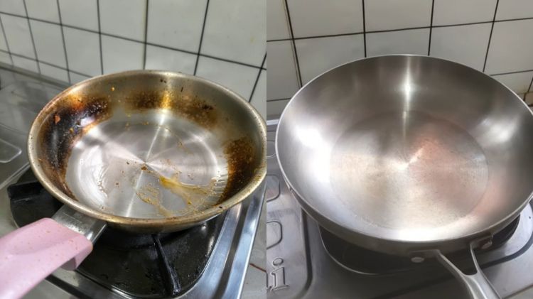 Wajan stainless steel sering gosong di bagian samping? Ternyata ini penyebab dan cara mengatasinya