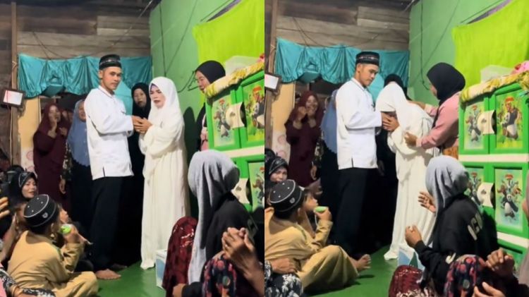 Umur hanyalah angka, viral emak-emak 55 tahun dinikahi pria selisih 25 tahun, ini 7 potretnya