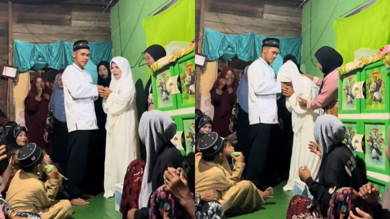 Umur hanyalah angka, viral emak-emak 55 tahun dinikahi pria selisih 25 tahun, ini 7 potretnya